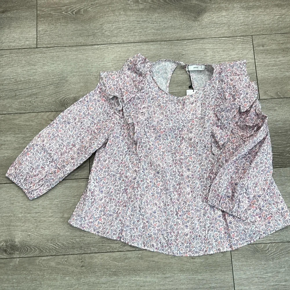 NWT MNG peasant style blouse